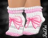 Pink Bows Socks