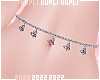 $K Butterfly Belly Chain