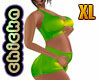 Pregnant Neon Green