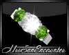DIAMOND EMERALD DAINTY