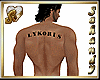 "S" LYKORIS TATTOO 4 HIM