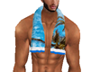 Tropical neck towel