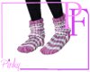 Pink Knit Socks