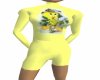 (CS) yellow halfsuit