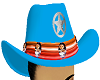 cowboy hat teal