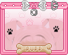 🐾 Pink Pup Ear Paw 6