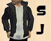 SJ Black Striped Jacket