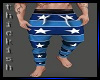 Mens blue star joggers