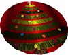 Round Santa Rug