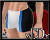 xIDx Blue Ataxia Shorts