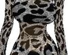 K. leopard outfit