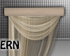 Gold Sheer Curtain L