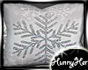 Single Snowflake Pillow