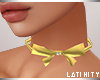 L* Gold Bow Tie