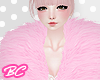 eAdorb pink fur coat