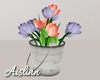 Country Flower Bucket 3