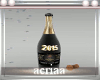 Happy new year bottle