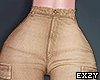 Flared Brown Pants