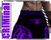 P1 Purple Baggy Pants (M