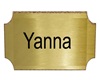 Yanna wall plaque