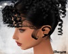sexy black cat earrings