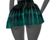 Muse) Teal Matrix Skirt