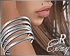 .: Bracelets Silver R :.