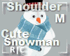 R|C Snowman Left Blue M