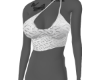 White Crop Top♛
