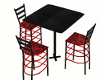 Red & Black Club Chairs