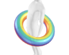 rainbow floatie M