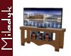 MLK B W TV Stand