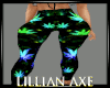 [la] Raving Weed pants