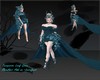 AO~Turquoise Leaf Outfit