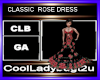 CLASSIC  ROSE DRESS