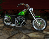 Toxic Green Fire Bike
