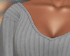 🩶Marine Grey Crop Top