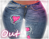 RL Pink Print Jeans