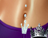 Q W Gld Crown Piercing