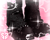 sz┃y2k boots black ✮