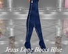 Jeans Long Boots Blue