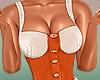* Corset Dress - Rust