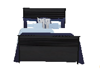 Navy Blue Bed