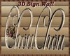 |DRB| Chouchou 3D sign
