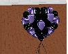 blackpurple heartballoon