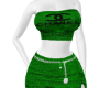 CC Skirt Set Green