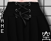 空 Skirt Black 空