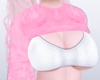 BABY PINK  SHRUG FUR