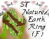 ST}Nature Earth Ring (F)