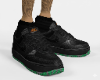 AF1 Black & Green